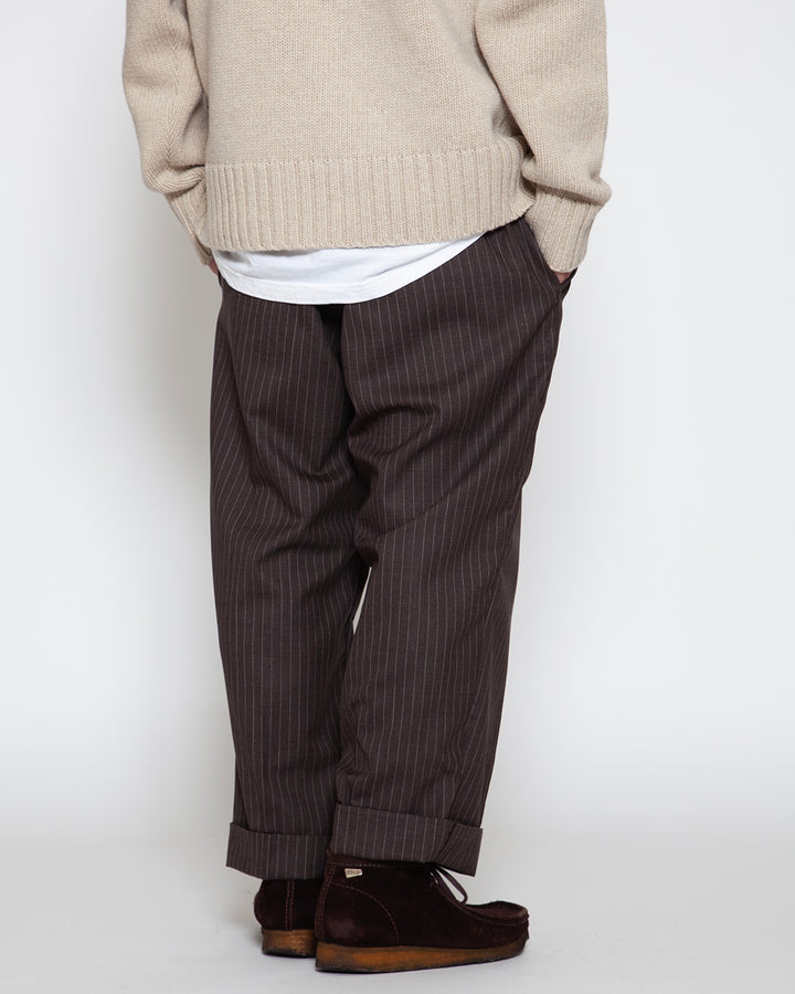 CP026 - 2T DESERT SLACKS / Brown Stripe