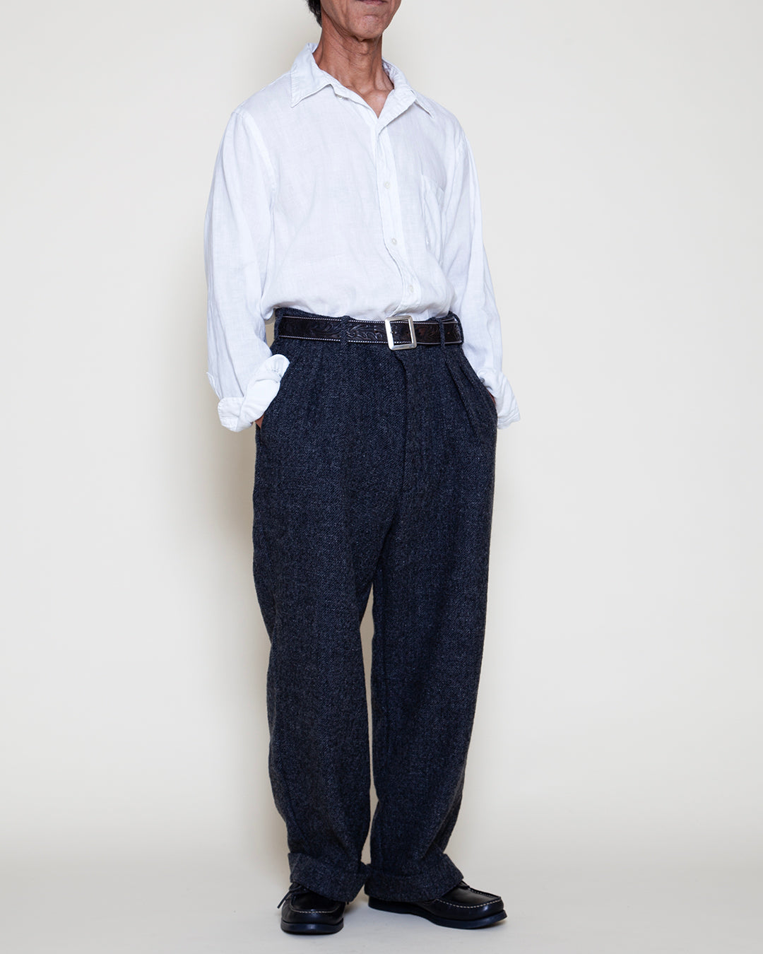CP027 - 2T DESERT SLACKS / Charcoal