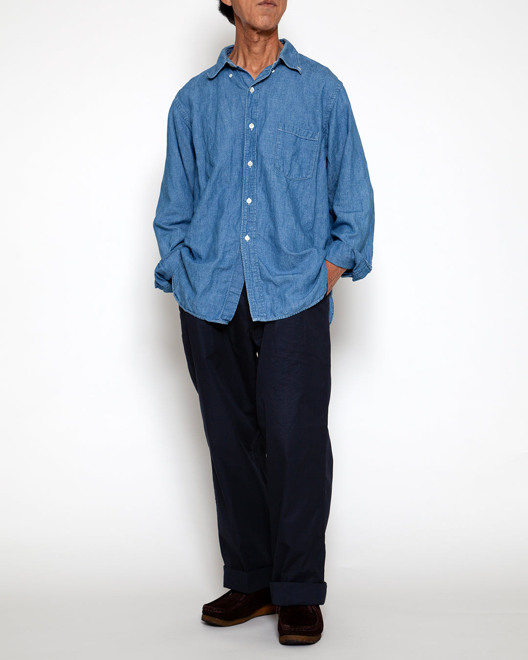 CP026 - 2T DESERT SLACKS / Midnight Navy