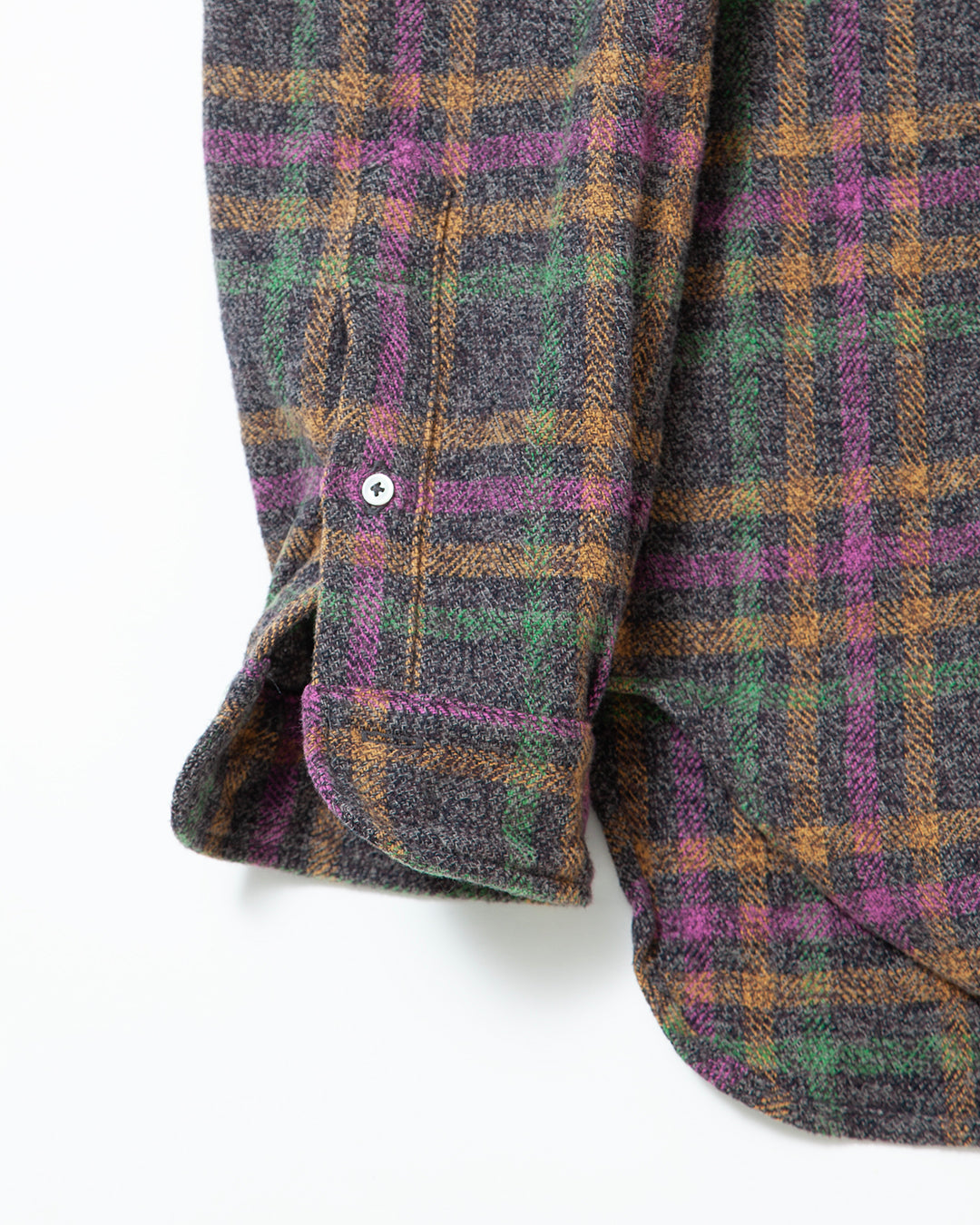 CS005 - W.C.W SHIRT PULLOVER / Charcoal Grey × Multi Color