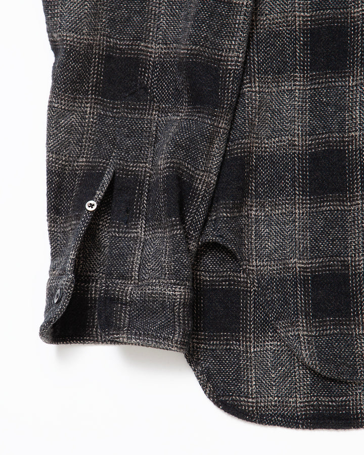 CS005 - W.C.W SHIRT PULLOVER / Black × White