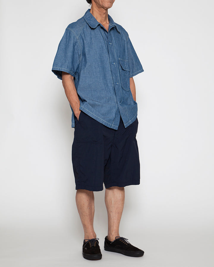 CS011S・UTILITY FIELD SHIRT / Blue Chambray
