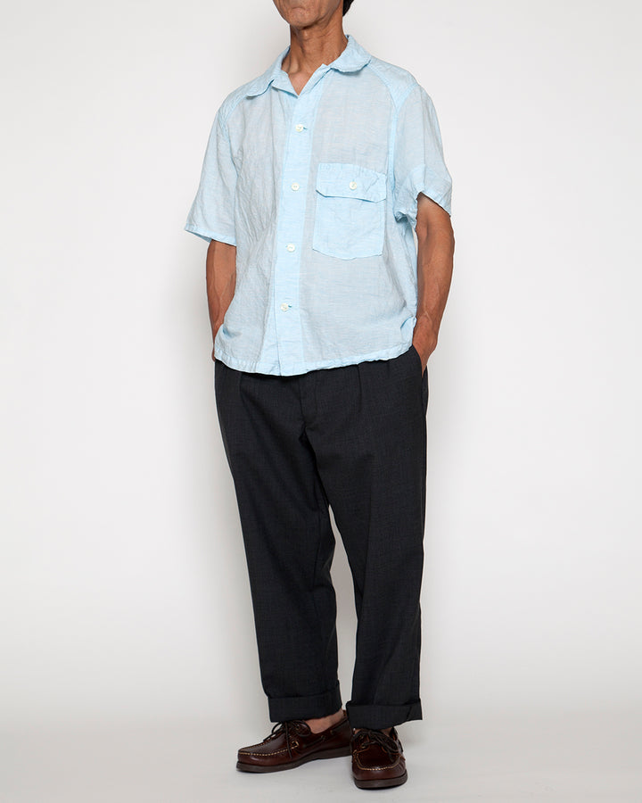 CS011S - CORONA・UTILITY FIELD SHIRT / Blue