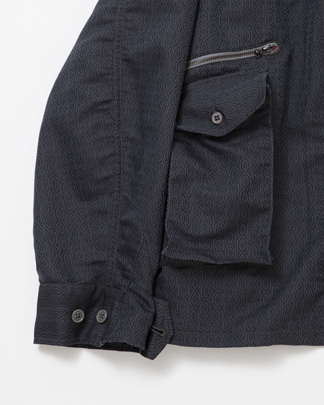 CSJ003・6POCKET JAC SHIRT / Black