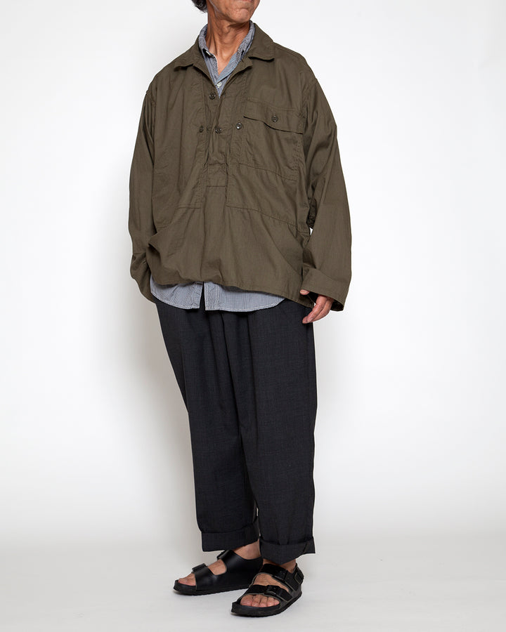 CSJ004 - CORONA・A.M PULLOVER JACKET / Olive Green