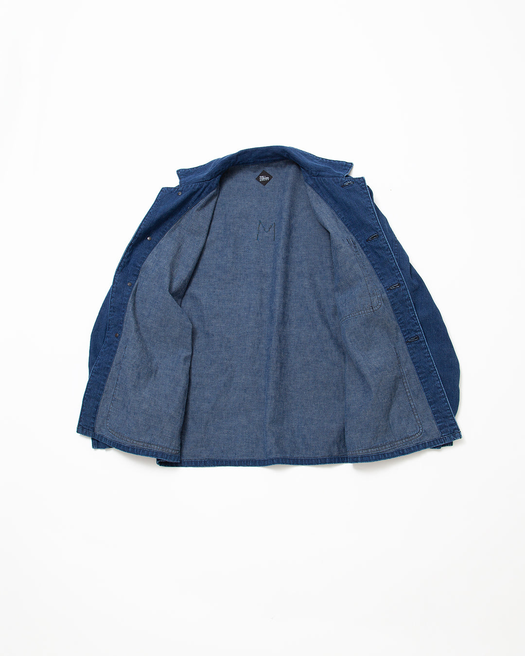 CSJ005 - N-3 JUMPER / Indigo Denim w/ Bio-wash