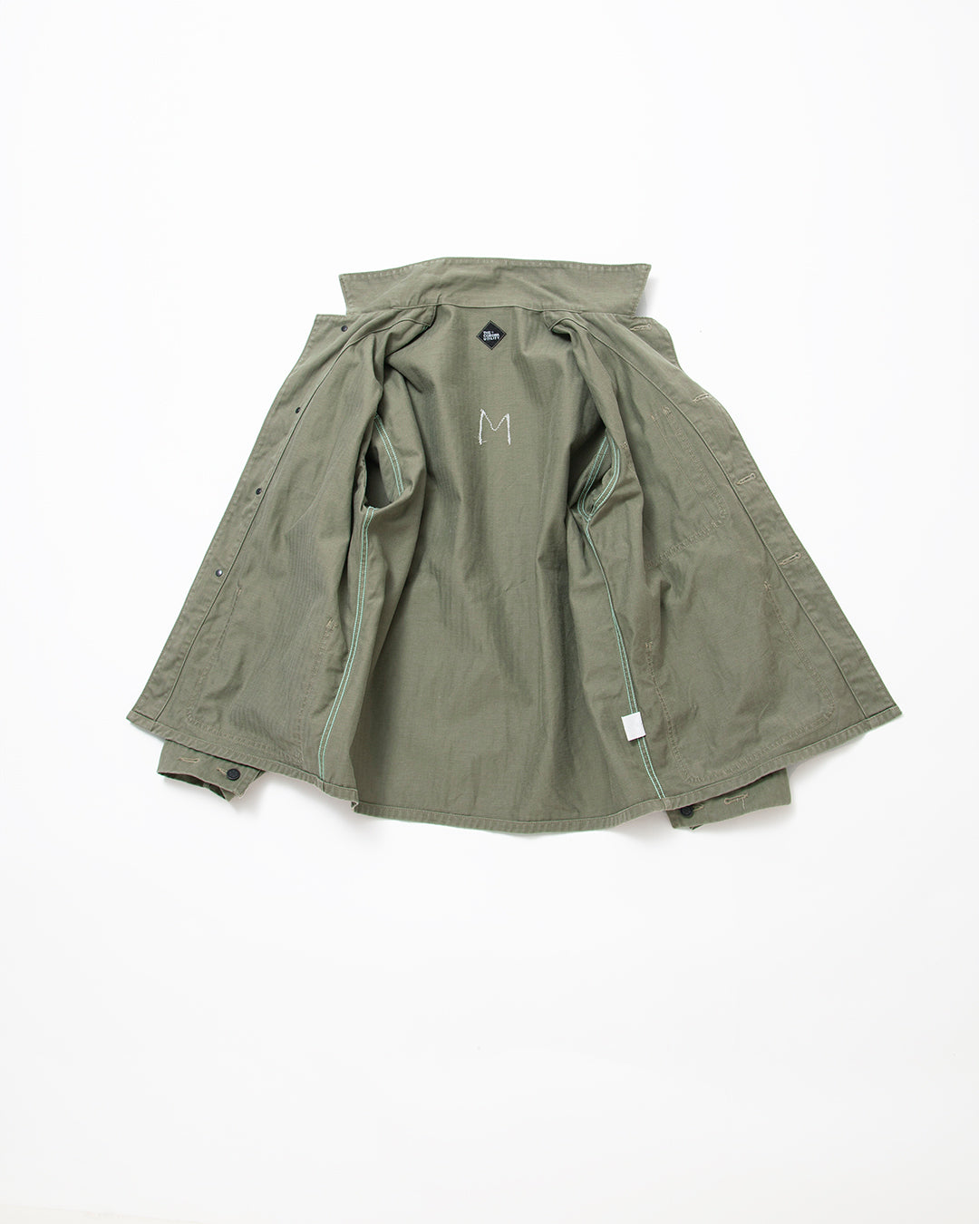 CSJ005 - N-3 JUMPER / Light OG w/ Bio-wash