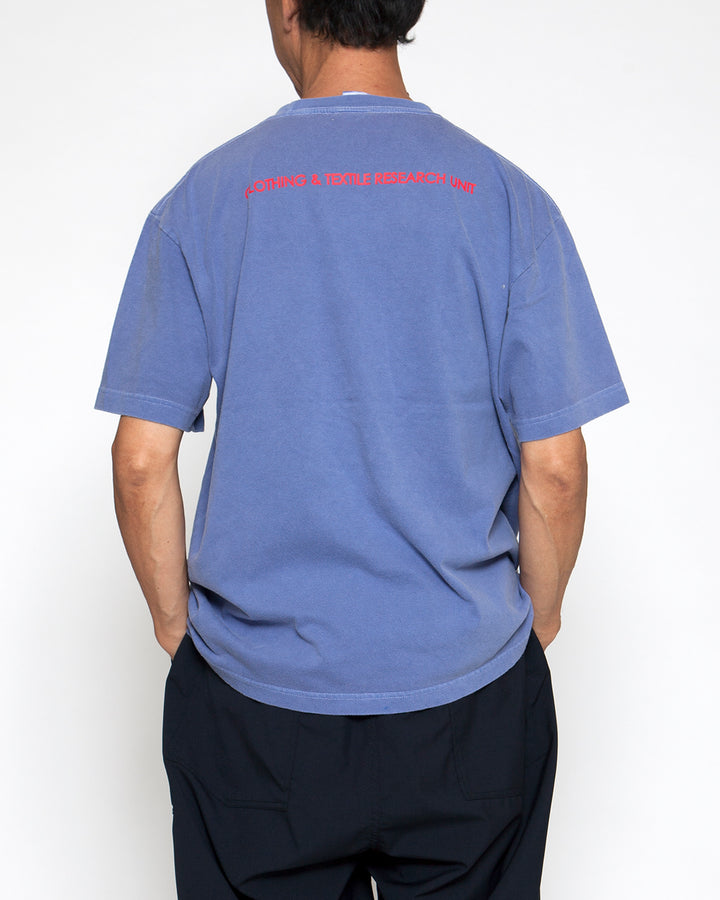 CT021・"THE CORONA UTILITY" LOGO EMBROIDERY TEE / Light Purple
