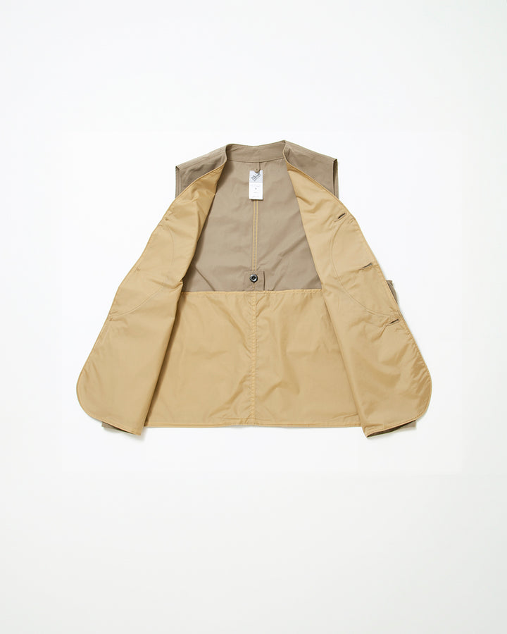 CV002 - CORONA・GAME VEST / Beige Khaki