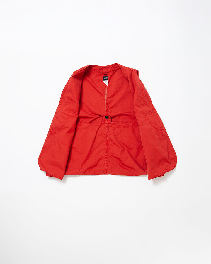 CV002 - CORONA・GAME VEST / Red w/ Bio-wash