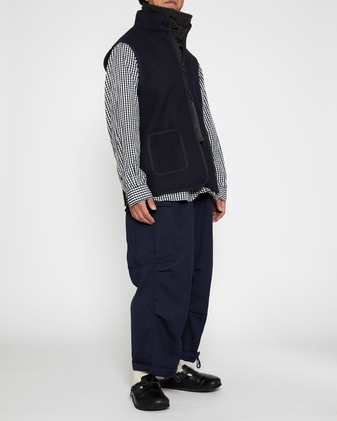 CV012・PISTACHIO VEST / Midnight Navy