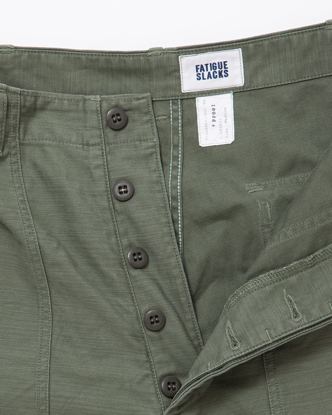FP001・UTILITY SLACKS / Light OG w/ Bio-wash