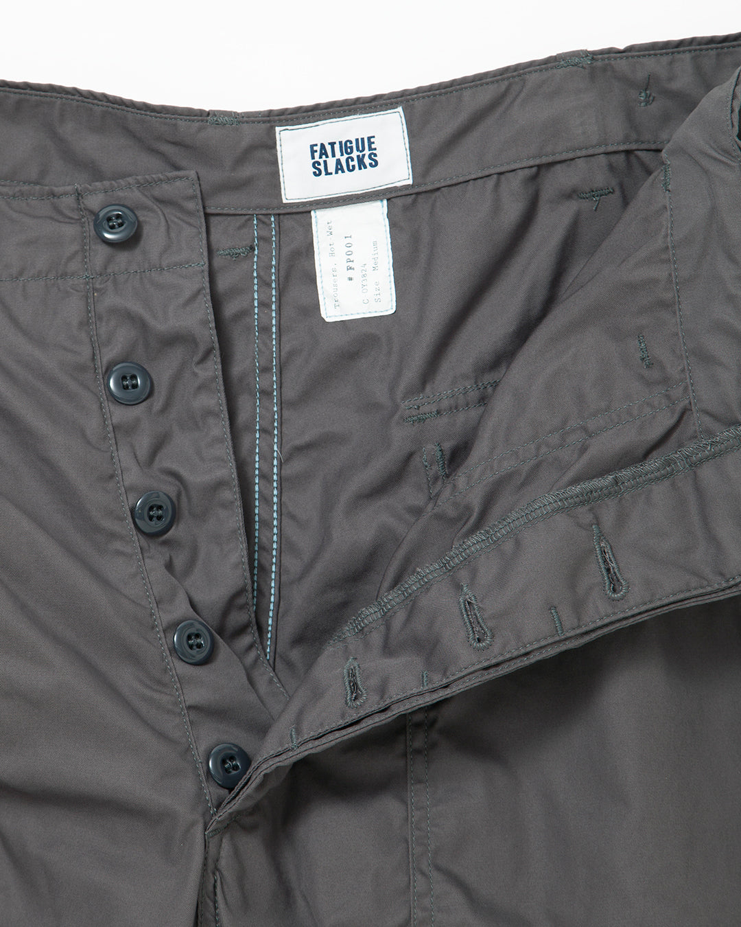 FP001・UTILITY SLACKS / Gunmetallic Grey
