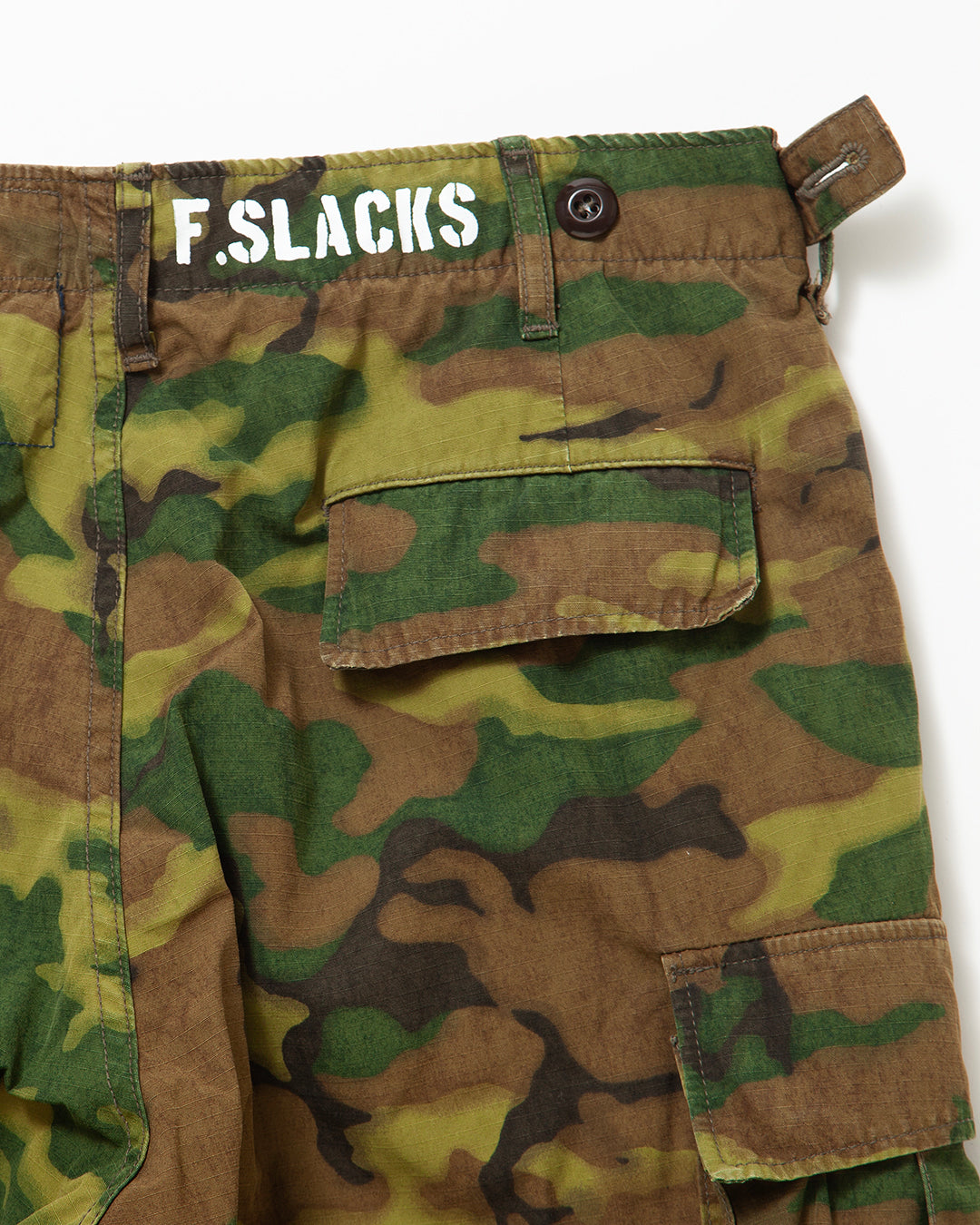 FP006 - JUNGLE SLACKS / ERDL "GREEN in COUNTRY" w/ Bio-wash