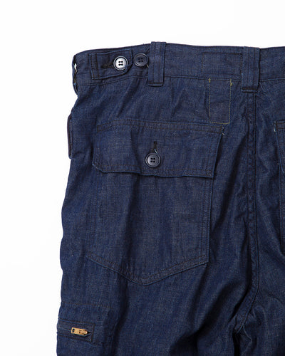 FATIGUE SLACKS - ADVISOR SLACKS / 8.5oz Indigo Denim
