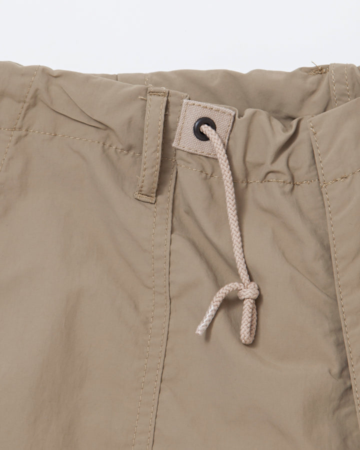 FP024S・UTILITY EASY SHORT SLACKS / Khaki