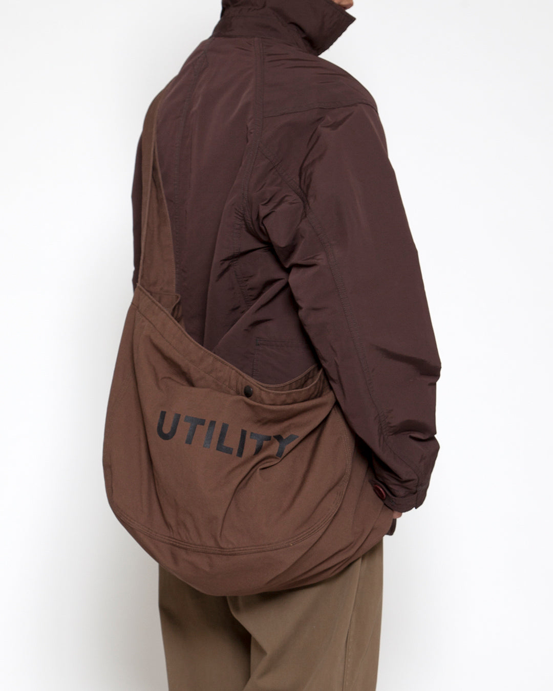 CB004 - NEWS PAPER BAG / Brown