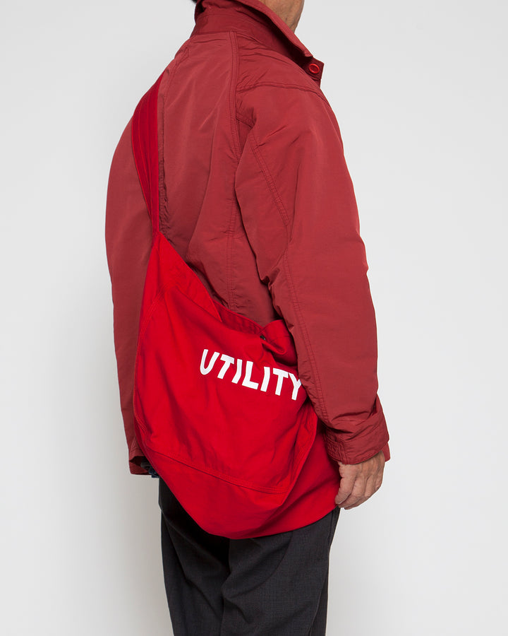 CB004 - NEWS PAPER BAG / Red