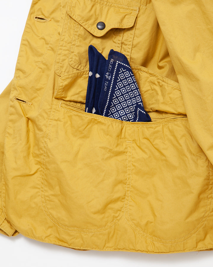 CJ001 - GAME JACKET / Mustard