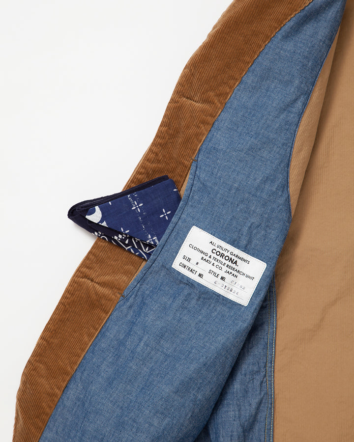 CJ002・UTILITY WORK COAT / Beige
