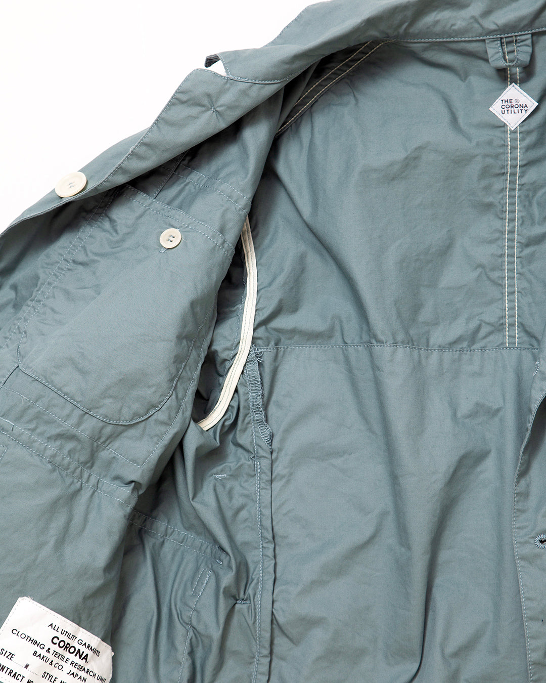 CJ005 - MACY FISHING JACKET / Dull Blue