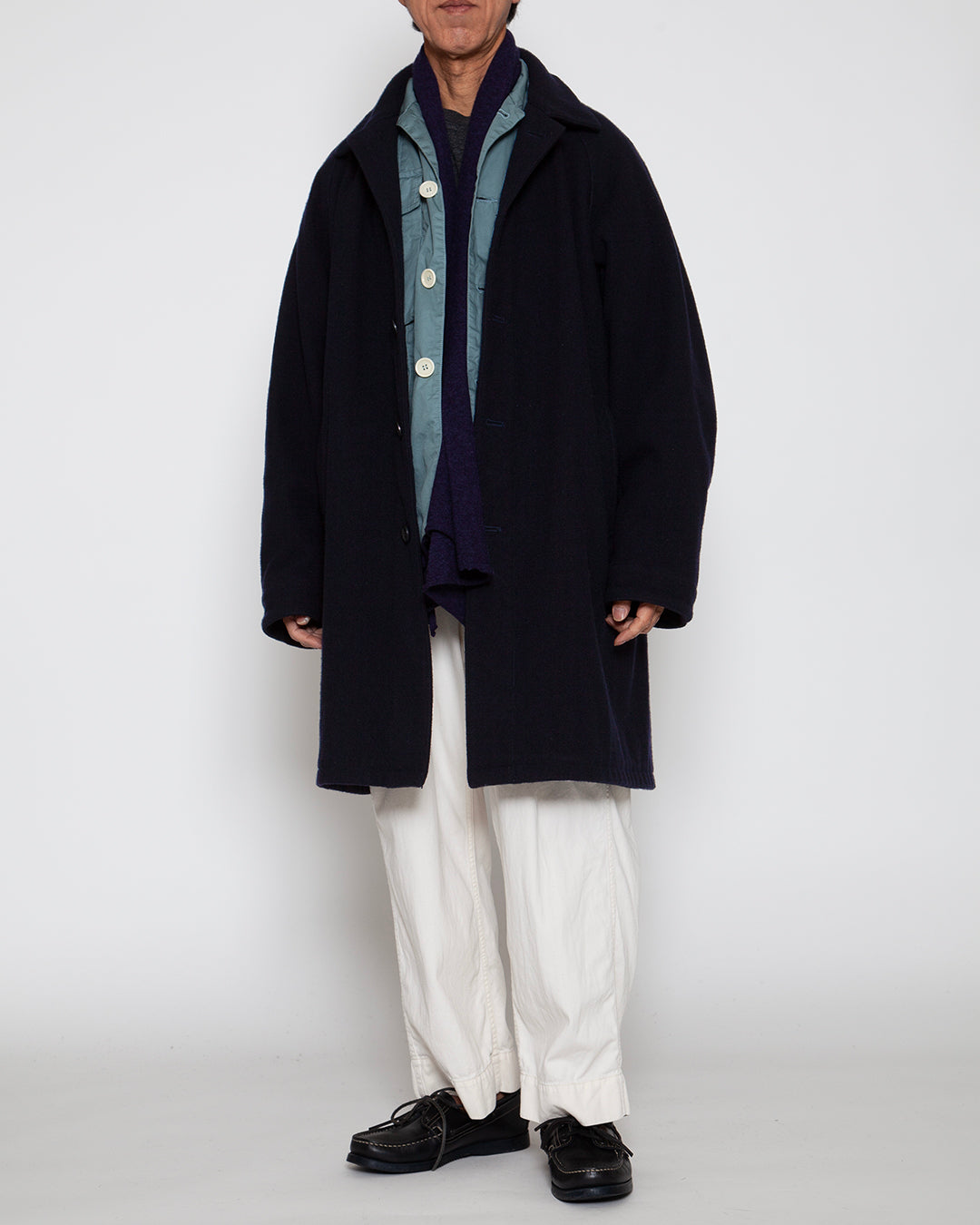 CJ027L - CORONA・UP DUSTER COAT / Navy