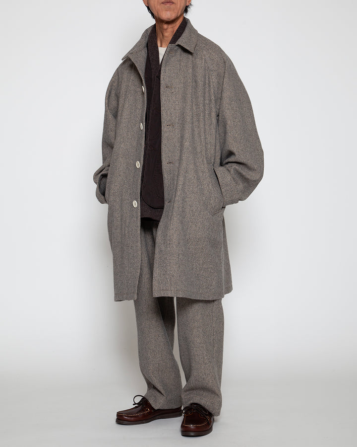 CJ027L - CORONA・UP DUSTER COAT / Melange Sand