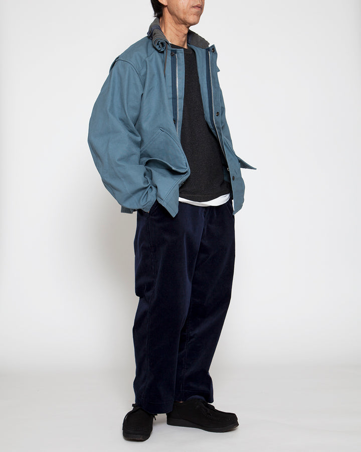 CJ053・GAME PARKA JACKET / Cyan Blue