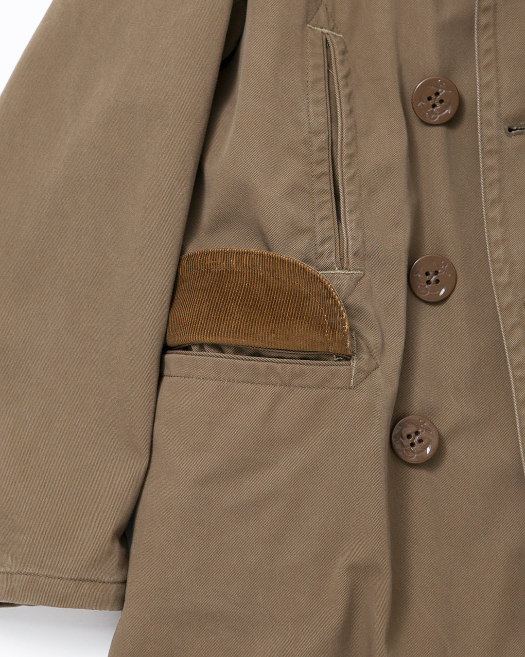 THE CORONA UTILITY - CJ067・SEAMEN'S COAT / Dark Khaki