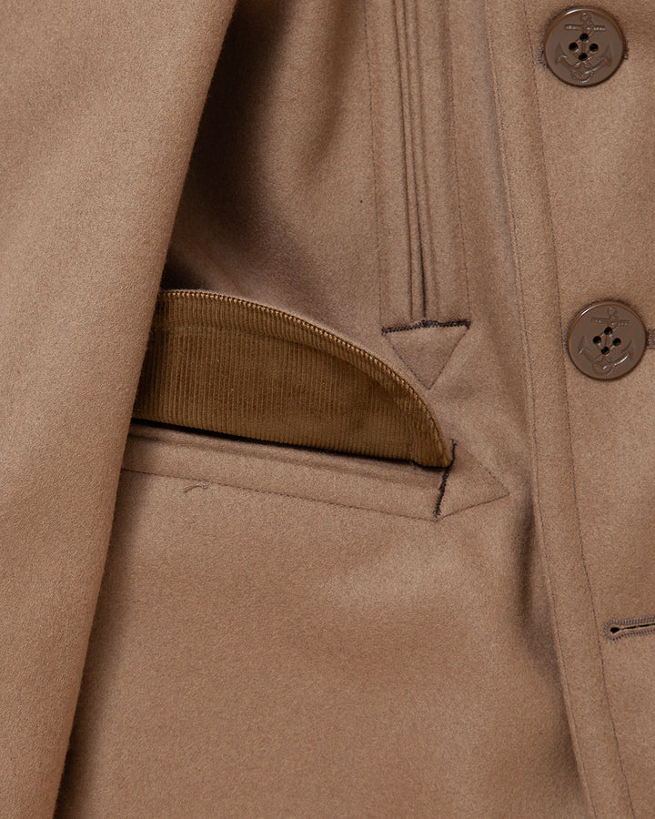 CJ067- SEAMEN'S COAT / Camel