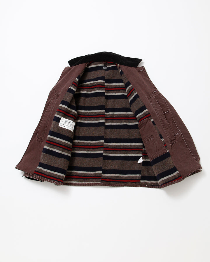 CJ076 - UTICA FIELD COAT / Chocolate Brown