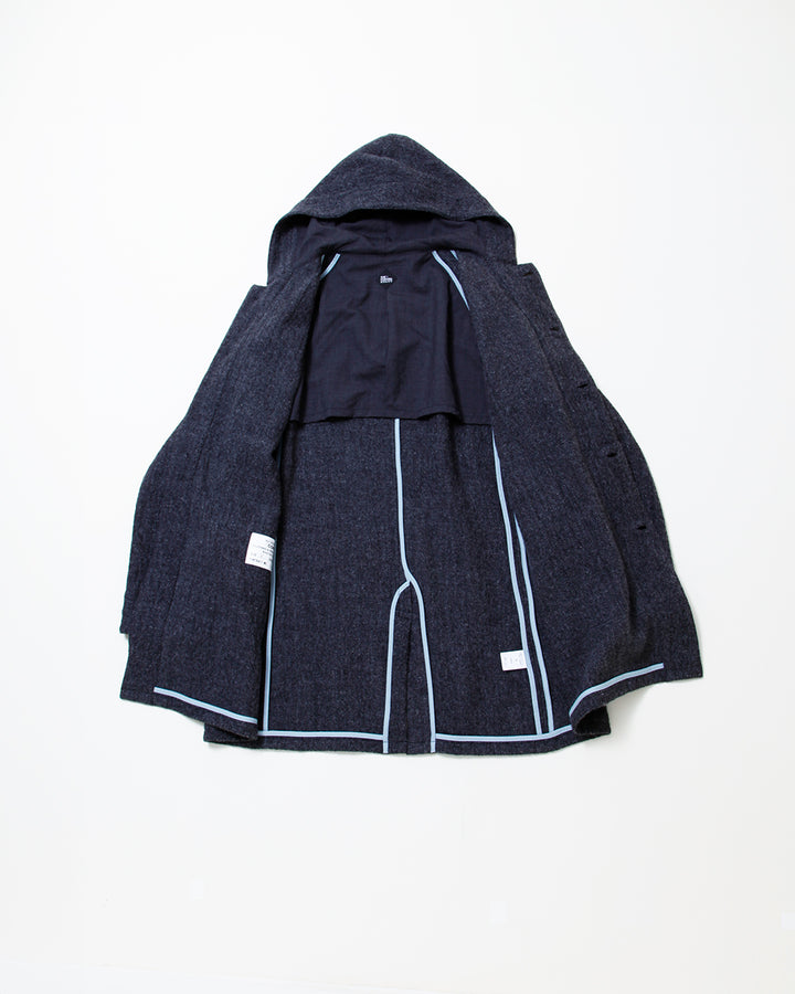 CJ127 - CORONA・UP DUSTER PARKA COAT / Charcoal