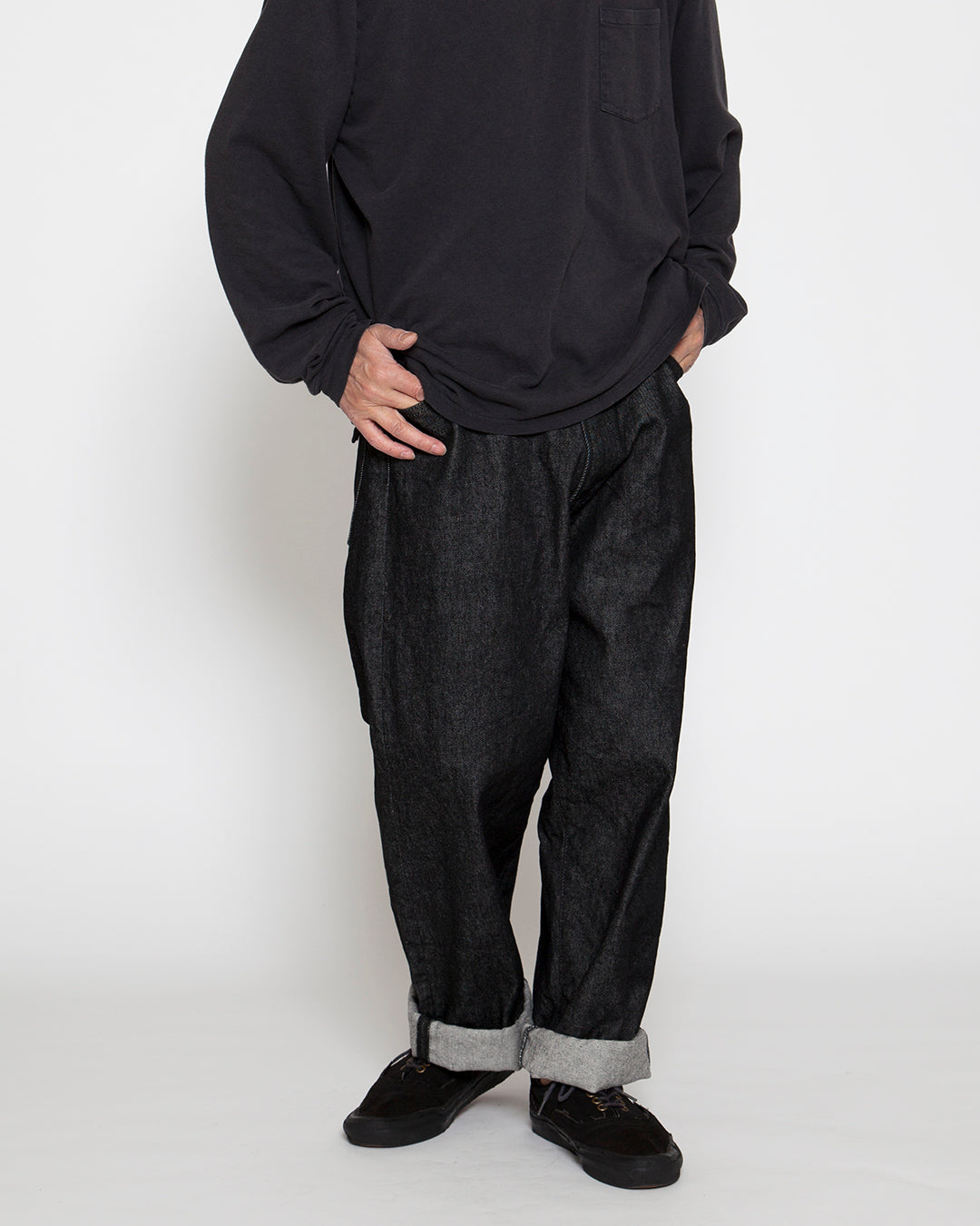 THE CORONA UTILITY・W05 5Pocket / Black Denim