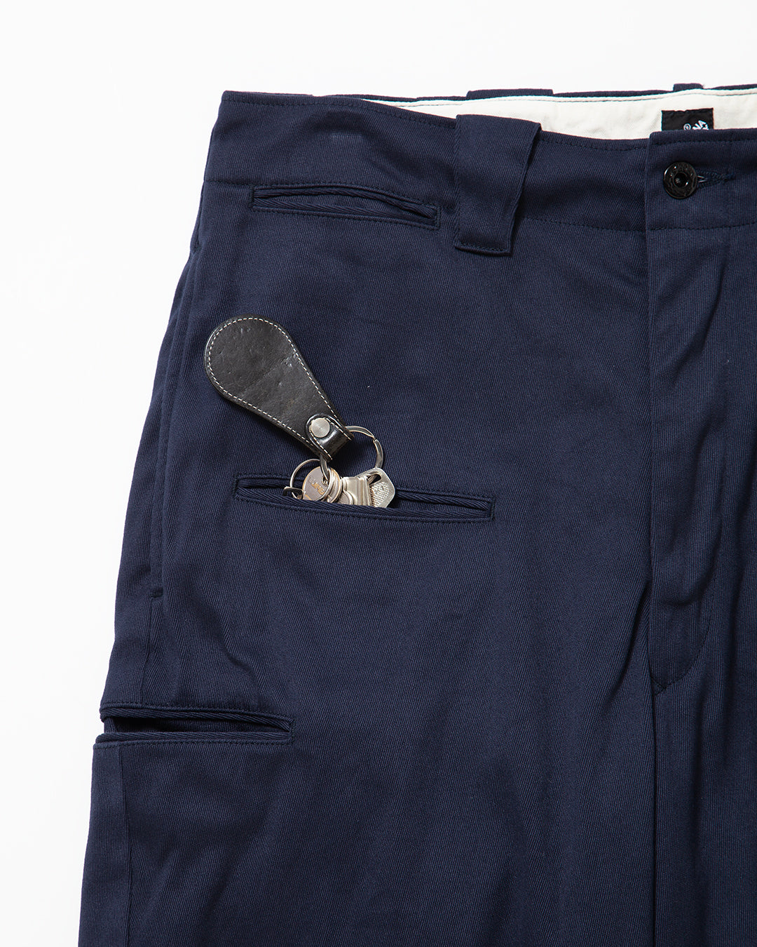 CP006 - CORONA・11POCKET SLACKS / Navy