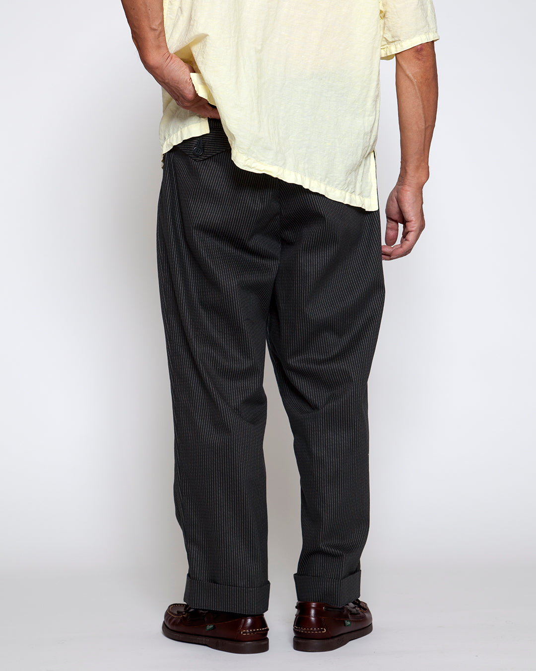 CP026 - 2T DESERT SLACKS / Charcoal × Grey