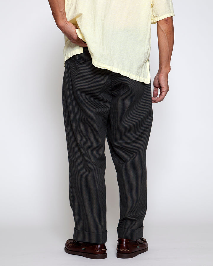 CP026 - 2T DESERT SLACKS / Charcoal × Grey