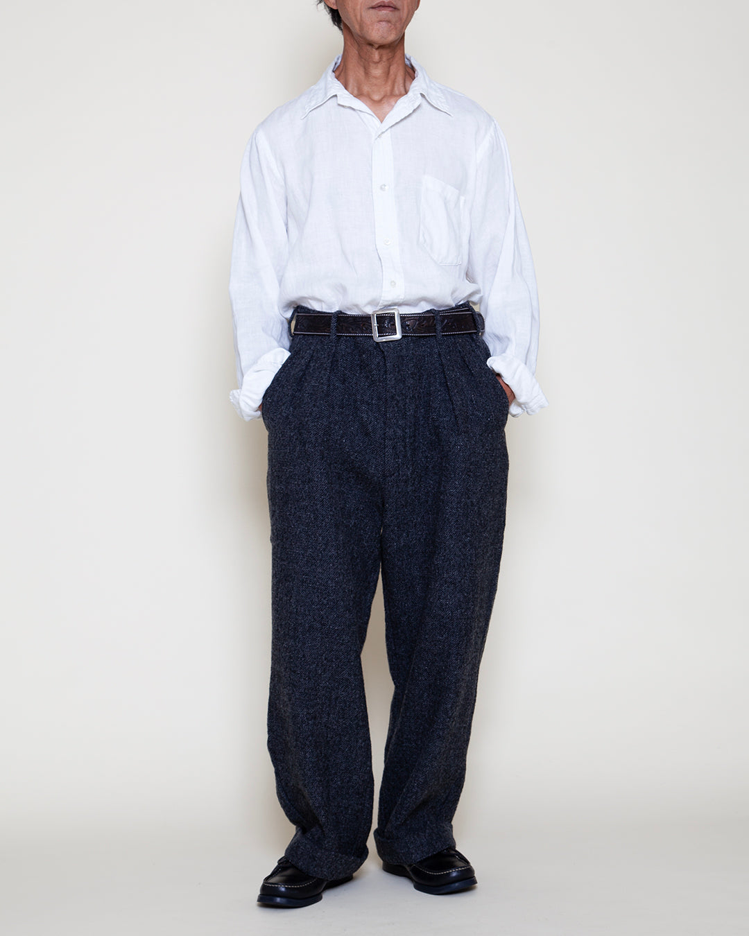 CP027 - 2T DESERT SLACKS / Charcoal