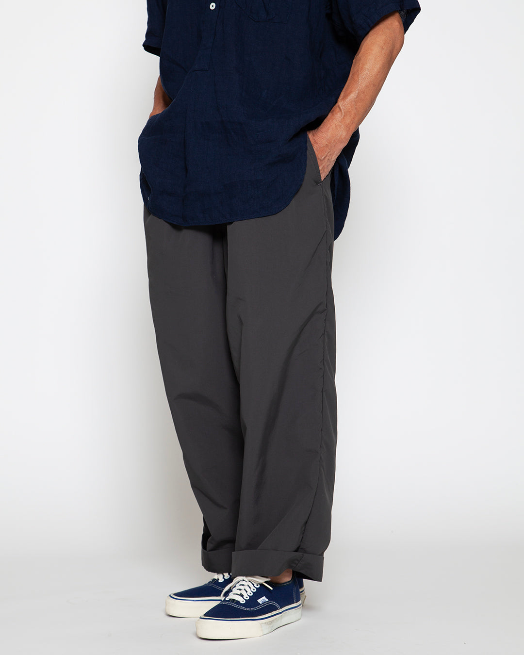 CP027E - DESERT EASY SLACKS / Grey