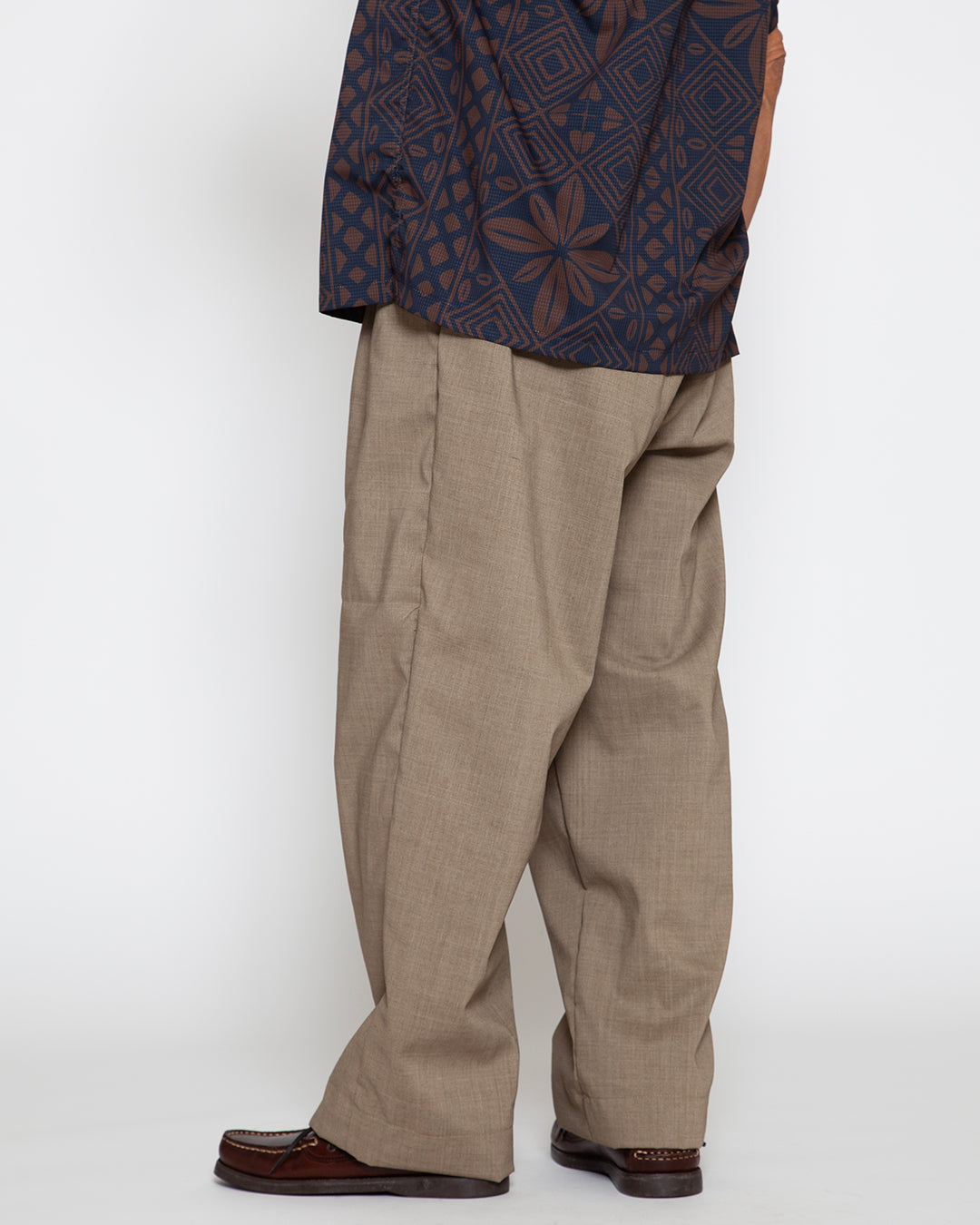 CP027E - DESERT EASY SLACKS / Beige Khaki