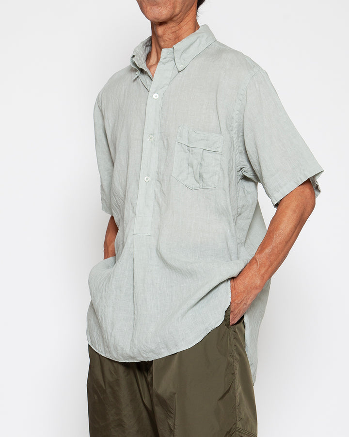 CS005S - W.C.W SHIRT PULLOVER S/S / Mint Grey
