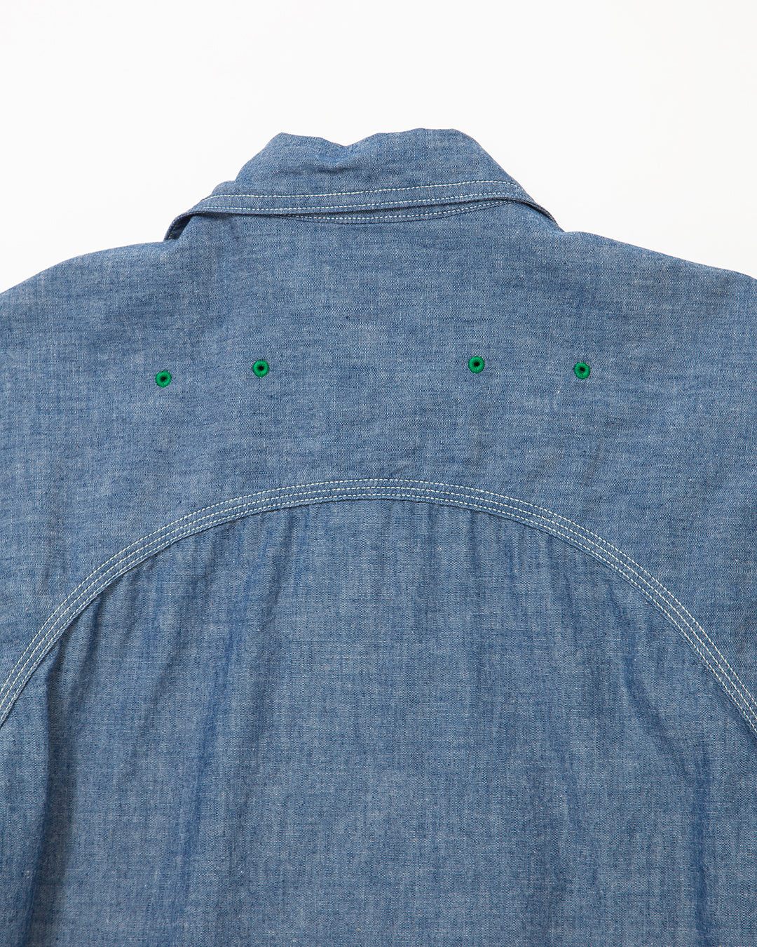 CS014 - CORONA・W-YOKE SHIRT / Blue Chambray