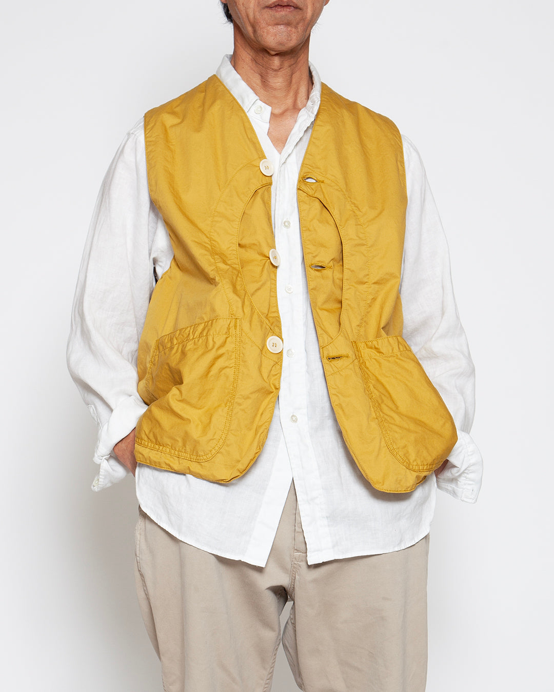 CV002 - GAME VEST / Mustard