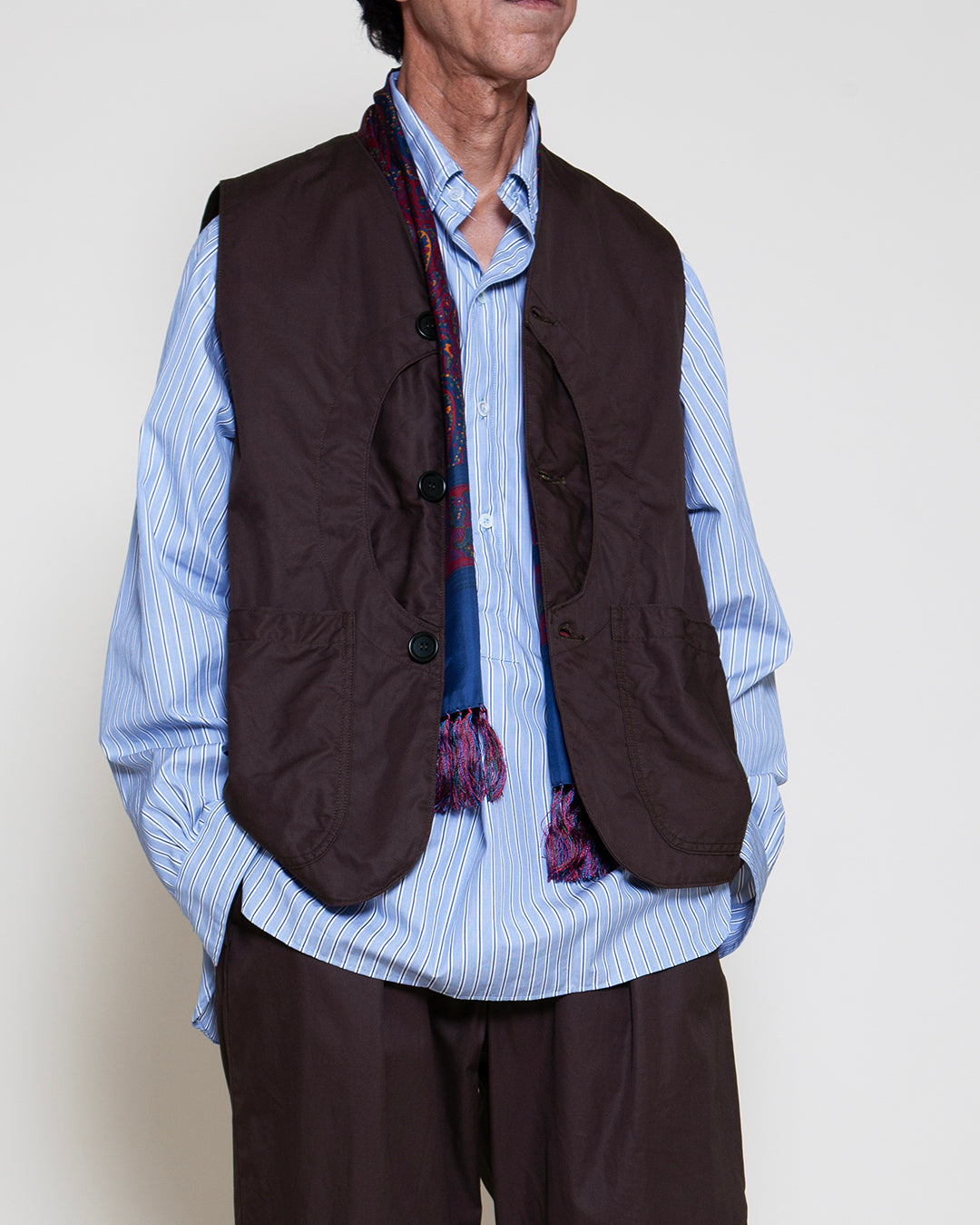 CV002 - CORONA・GAME VEST / Dark Brown