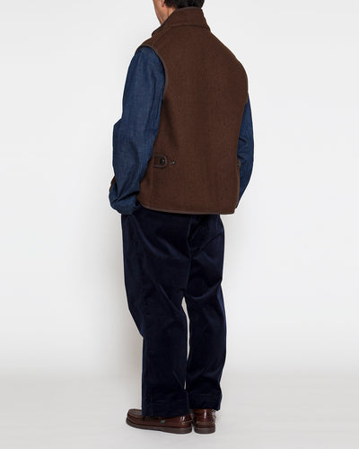 THE CORONA UTILITY - CV012・PISTACHIO VEST / Brown Khaki