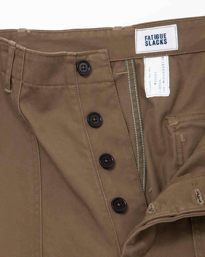 FATIGUE SLACKS - FP001・UTILITY SLACKS / Dark Khaki