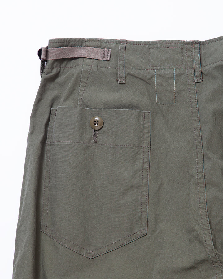 FP005 - AGGRESSOR SLACKS / Olive Green w/ Bio-wash