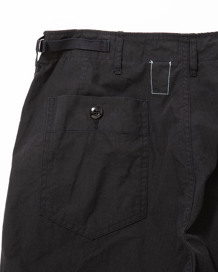 FP005 - AGGRESSOR SLACKS / Black w/ Bio-wash