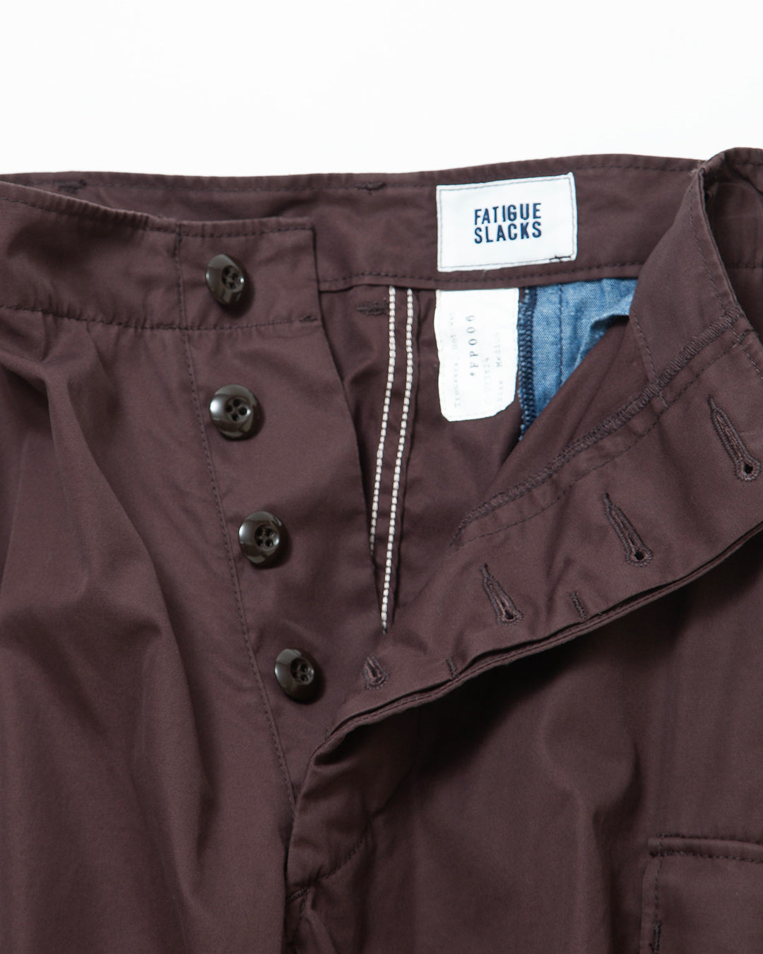 FP006 - JUNGLE SLACKS / Dark Brown
