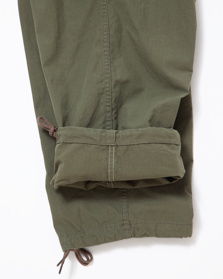 FP006 - JUNGLE SLACKS / Olive Green w/ Bio-wash