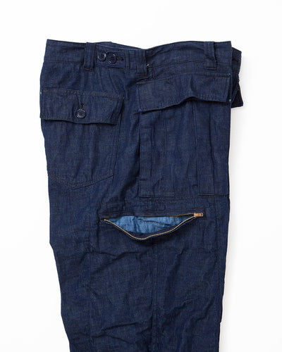 FATIGUE SLACKS - ADVISOR SLACKS / 8.5oz Indigo Denim
